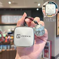 For Zeekr 007/001/7x/009/X Key Set Bluetooth Supplies Car Accessories Shell Buckle Car Key Case Car Key Cover Modification Tools A-9 black