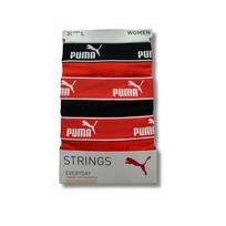 Puma BASIC 3-PACK 93533709 women's thong L black