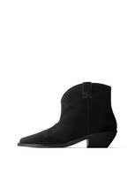 L37 HANDMADE SHOES Kulkšnis dengiantys batai 'MAKE YOUR OWN RULES' juoda