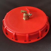 1000L IBC Tote Lid with 15cm Inlet/Outlet, Universal Thickened Blind Cap, and Vent Valve.