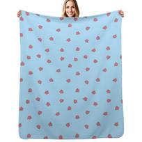Homer's Mumu- King Size Homer Throw Blanket Reusable Durable Soft Blanket for All Seasons 75cm*90cm white