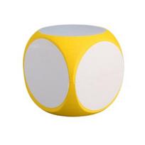 Multipurpose Wipe Off Cube White Board Write On/Wipe Off Cube White Board Cube  Classroom geltona