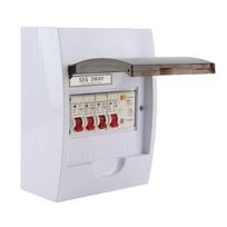 3 krypčių saugiklių dėžutė 63A 30mA RCD+3 MCB(6A+16A+32A) Maitinimo įvadas 230 400V