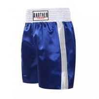Men Women Boxing Shorts Lightweight Breathable MMA Fight Pants Training Competition Gym Sports XXL blue