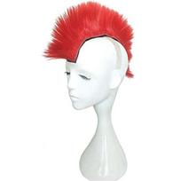 Šalmas Mohawk Sintetiniai Perukai Klijai Mohawk Motociklui Dviračiui Slidinėjimui Snieglentei Šalmo Plaukai Lopai Skinhead Kostiumai Perukas Greičio Jutikliai 6 neoninės žalios spalvos