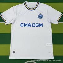 Marseille 2026-2027 Home Away Soccer Jersey Fan Version Training Match Kit Men Adult Sportswear Large