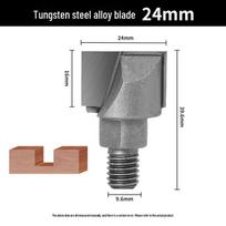 Wooden Door Lock Drill Bit Set: Mortise Lock Installation & Thread Cleaning Tools. gray