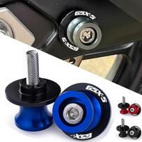 For Suzuki GSXS750 GSXS1000 F-ABS gsxs 750 1000 GSX-S 125 150 Motorcycle  Swingarm Spools Slider Stand Screws Accessories 8MM GSXS two green gray