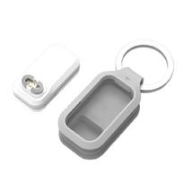 Portable Bone Conduction Headsets Charging Case Set Intelligent Power Managements System Carrying Design Premium ABS gray