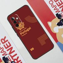 Portugal Flag Case For Samsung Galaxy A34 A54 A14 A56 A36 A16 A06 A13 A53 A12 A22 A32 A52 A35 A17 A15 A55 Samsung A17 brown