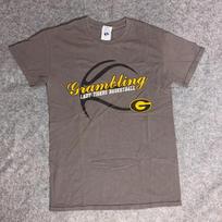 Grambling Lady Tigers Men Shirt Small Gray Short Sleeve Tee Top NCAA Basketball 4XL gray