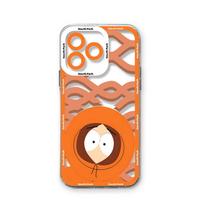 Juokingas S-South-Park mielas telefono dėklas, skirtas iPhone 17 Air 16 e 15 14 13 12 11 Pro Max Plus Mini SE, skaidrus minkštas TPU galinis dangtelis iPhone 15 Plus