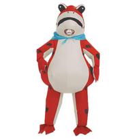Pripučiama varlės personažo kostiumas - Nešiojamas žaislas Cosplay ir festivaliams Medium Child (Height 120~150cm) white