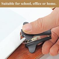 3 Pcs Staple Removers, Staple Puller Remover Tool for Office School Home,Black beige