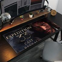 Clair Obscur Expedition Pelės kilimėlis Klaviatūros pelės kilimėlis Didelis žaidėjo pelės kilimėlis Žaidimų priedai XXL PC spintelė Stalo kilimėliai xCM 800x400x2mm brown