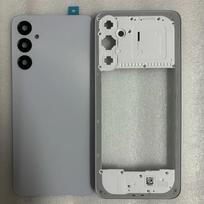 For Samsung Galaxy A05S SM-a057F Full Housing Case Middle Frame + Battery Back Cover Rear  With Camera Lens Repair Parts mėlyna
