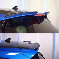 Ford Focus MK4 ST-Line Spoileris, Galinis Sparnas, 2019-2026 Hečbeko Priedas Glossy Black black