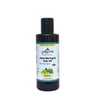 Herbigiri Khadi Amla & Bhringraj Hair Oil | Ayurvedic Hair Growth & Scalp Nourishment | Controls Hair Fall, Strengthens Roots & Adds Shine | Parabe black