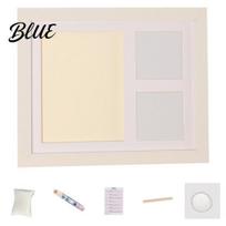 Pet Memorial Shadow Box Paw Print Commemorative Photo Frame Dog And Cat Memory Keepsake Display Frame DIY Ink Pad Soft Space Mud Set for Owners balta
