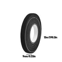 90/15M Bonsai Training Tape Non-woven Fabric Black Plant Grafting Tape 9mm 15mm 19mm 25mm Self-adhesive Protection Garden Tools 15m-(1roll) black