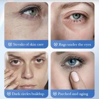 20G Sadoer Caviar Hyaluronic Acid Eye Cream Anti Dark Circles Removal Eyes Bags Anti-Aging Moisturizing Eyes Skin Care ONESIZE white