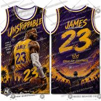 New 2026 LeBron James 23 Basketball Tank Top Sleeveless Jersey Fan Shirt Breathable Sportswear Casual Streetwear Unisex 4XL