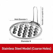 Stainless Steel Bean Jelly Scraper Manual Multifunctional Cold Noodle Scraper Wear Resistant Food Scraping Tool Kitchen Gadgets