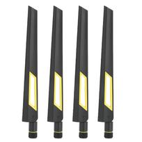 4Pcs Router Antenna for RTAX88U AX6000 2.4G/5G DualBand 10dB SMA Network Card Antenna