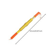 Spring Arm-Strength Training Bar Home Gym Forearm Strengthener Portable 20KG yellow