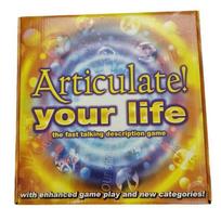 Articulate Phrases Board Game With Interactive Spinning Wheel For Family And Party Fun Style C