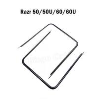For Novecel Razr Moto Motorola 40 50 60 Ultra 40u 60u Front Screen Stand Middle Bezel Frame Lcd Display Bracket Hoder Repair Matches the image,50 50U 60 60U Frame
