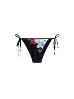 Desigual Bikinio kelnaitės šviesiai mėlyna / tamsiai oranžinė / pitajų spalva / juoda