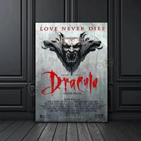 Klasikinis siaubo filmas Vampyras Drakula 1992 vintažinis plakatas drobės tapyba sienų menas paveikslai retro namų kambario klubo dekoras dovana 70cm×120cm NoFrame white