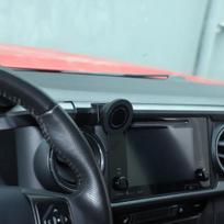 Magnetinis prietaisų skydelio telefono laikiklis-laikiklis Toyota Tacoma 2016- gray