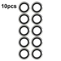 10pcs with O-Ring for Impact Wrench Socket Retainer Rings Socket Retaining Drive Friction Rings Part 1/2  Retaining Ring Clip black