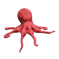 Octopus Stuffed Animal, Soft Plush Toy for Kids, Cute 8 Legs Octopus Plushie for Bedroom, Funny Gift for Boys Girls M red