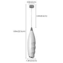 Coffee Electric Milk Frother Electric Whisk Cordless Electric Beverage Mixer Suitable Fit For Coffee Matcha Kitchen Auto Accessories white
