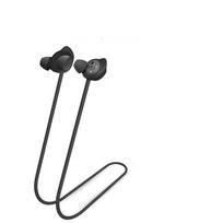 Lankstus neprarandantis ausinių dirželis, silikoninis virvelis, apsaugantis nuo praradimo laidas, skirtas Samsung Galaxy Buds FE ausinėms juoda