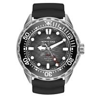 NORTH EDGE Triton-TI Men's Solar Quartz Diver Watch 300m Water Resistance