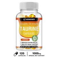 XEMENRY - Taurine 1000 mg Capsules - Vision and Nervous System Health 120*1