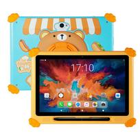 BDF 10.1 Inch Kids Tablet Android 13, 4GB RAM 64GB ROM,1TB Expand,1280x800 IPS Screen 5000MAH Battery, WiFi,3G Sim Card Standard Version mėlyna