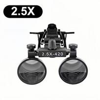 Binocular Dental Loupes 2.5X 3.5X Optical Lens Goggles Lab Medical Binocular 320-420mm Magnifier Dental Surgery magnifying 2.5X Loupe
