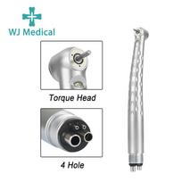 WJ Medical Dental E-generator High Speed Handpiece With LED Dentist Standard/Super Torque Head Triple Water Spray rotation 4 hole torque head