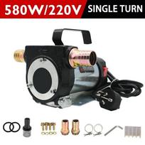 220V Electric DC 12V/24V Oil Pump Self Priming For Diesel Transfer Fuel Oil Well Water Pump 50L/min Forward And Reverse