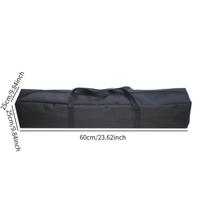 Camping Bag for Tent, Foldable Luggage Solution with Handle, Organizer Outdoor Equipment 60cm Length gray