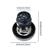Advanced 1200W Vacuum Cleaner Motor for Performance 105 motor black