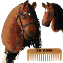 Hobby Horse Stick Horse Brown Horse Head + Comb [-Hobbyhorse5]