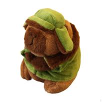 Capybara Keychain Plush Toy Bag Pendant Accessories Lifelike Portable Stuffed Coat black