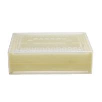 1 vnt. Bitininkystės įrankiai 500g Kasetė Skaidrus Avilys Bičių Medaus Dėžutė Plastikinis Avilys Medaus Dėžutė Medaus Korys Nuimamas ir Higieniškas Nest Honey Box beige