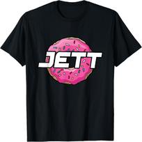 Jett Lawrence JL18 Motocorss Supercross Donut T-Shirt XXXXL įvairiaspalvis